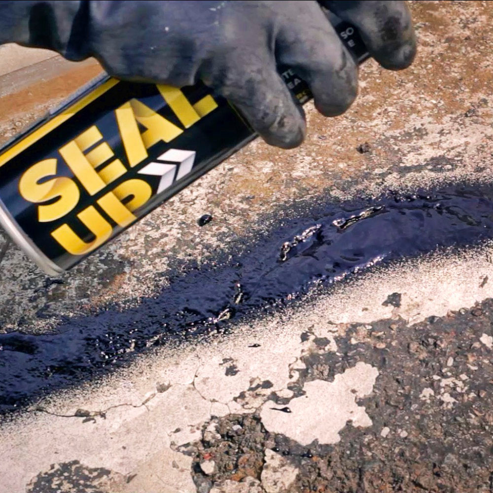 Resolv :: Seal Up Original XL - Spray Sigillante Bituminoso Impermeabilizzante. Protezione UV.            [ Formato MAXI 800 ML ]
