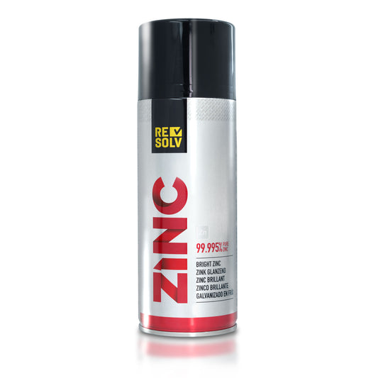 Resolv :: Zinc Zincante Spray Brillante - Puro al 99.995%